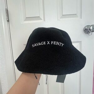 Savage x Fenty Black Bucket Hat